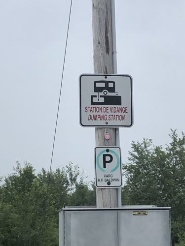 Station Vidange de la Halte du Pinacle Coaticook