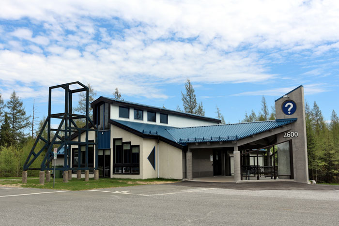 Kiosque d'informations touristique de Thetford Mines